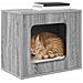 Casa per Gatti Grigio Sonoma 51 x 30 x 42,5 cm - Foto miniatura 3