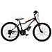 Bici Da Ragazzo Mountain Bike 24 Mtb Vortex Bicicletta Vx24sf Con Forcella Ammortizzata E Cambio 18v - 38 Verde Nero Argento Opaco - Foto miniatura 2