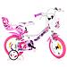 Bici Da Bambina A Sfera Misura 12'' Art. 124rsn-09fy (rosa) + 124rsn-05fy (bianco) Bicicletta Da Bimba Modello Fairy - 12 Bianco - Foto miniatura 1