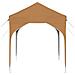 Tenda per feste a pop-up 194 x 194 x 245 cm Beige - Foto miniatura 6