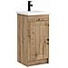 Mobile da bagno con lavabo Rovere Artigianale 42 x 40 x 84,5 cm - Foto miniatura 1