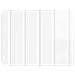Mobiletto da notte a muro 2 pcs Bianco Lucido 33 x 34,5 x 24 cm - Foto miniatura 5