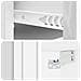Mobiletto da notte a muro 2 pcs Bianco Lucido 33 x 34,5 x 24 cm - Foto miniatura 8