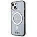 Custodia Magsafe Bmw Silver Ring Per Iphone 14 Plus - Trasparente - Foto miniatura 3