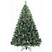 Albero di Natale artificiale con 300 LED Verde 210 cm PE e PVC - Foto miniatura 4