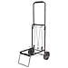 Carrello acciaio portabagagli portata max 45kg con fune elastica 36X24XH 94 - Foto miniatura 5