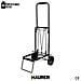 Carrello acciaio portabagagli portata max 45kg con fune elastica 36X24XH 94 - Foto miniatura 2