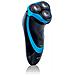 AquaTouch AT750/16 Rasoio Elettrico Wet & Dry Ricaricabile Colore Nero / Blu - Foto miniatura 2