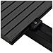 Pavimento Per Esterni In Wpc Pieno Accessori 10 M² 2,2 M Nero - Foto miniatura 5