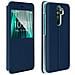Custodia Xiaomi Redmi Note 8 Pro Sportellino Finestra Funzione Supporto Blu - Foto miniatura 1