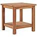Tavolino Da Caffè 45x45x45 Cm In Legno Massello Di Teak - Foto miniatura 1