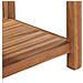 Tavolino Da Caffè 45x45x45 Cm In Legno Massello Di Teak - Foto miniatura 5