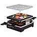 Chef-grill rac-600w brienz Raclette Antiaderente E Piastra Naturale (pietra Calda) Per 4 Persone, Design In Acciaio Inox - Foto miniatura 1