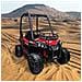 Macchina Elettrica Per Bambini 3-8 Anni Quad Elettrico Mini Rosso E Nero - Foto miniatura 2