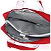 NS-KLM180705-C borsa per laptop 39,6 cm (15.6") Borsa da corriere Rosso, Bianco - Foto miniatura 2