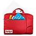 NS-KLM180705-C borsa per laptop 39,6 cm (15.6") Borsa da corriere Rosso, Bianco - Foto miniatura 4