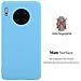 Custodia Compatibile Con Huawei Mate 30 Pro In Candy Blu - Coperchio Protettivo In Silicone Tpu Flessibile - Foto miniatura 3