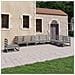 Set Divani Da Giardino 8 Pz Grigi In Legno Massello Di Pino - Foto miniatura 1