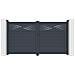 Pack Cancello Battente Halti 300b140 + 2 Montanti H. 160cm Grigio - Foto miniatura 4