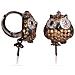 Gioielleria Jla-ear-owl-4. Ciondolo, Colore Nero Marrone. Donna. - In ordine - Foto miniatura 3