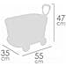 Accessori Per Bambole Niza Carrello 36 X 55 X 47 Cm - Foto miniatura 4