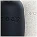 Dispenser Di Sapone Dkd Home Decor Pvc Gres Scandinavo 8 X 8 X 18 Cm (2 Unità) - Foto miniatura 3