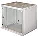 Armadio Rack 19'' 9 Unita' Da Muro Per Reti 510x600x450mm Colore Grigio Porta Vetro - Foto miniatura 1