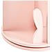 Libreria Girevole Caney 94 Cm Rosa Pastello - Foto miniatura 6