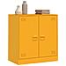 Credenza Giallo Senape 67x39x73 Cm In Acciaio - Foto miniatura 3