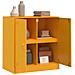 Credenza Giallo Senape 67x39x73 Cm In Acciaio - Foto miniatura 4
