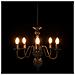 Lusso Casadino -  Candelabro Stile Anticato Nero 5 Lampadine E14 - Foto miniatura 5