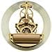 Meccanismo Orologio Dorato 126mm - Design Ingranaggi Trasparenti - Foto miniatura 4