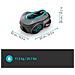 Tagliaerba Robotizzato Smart Free Superficie 1200 m² Larghezza Taglio 16 cm Colore Grigio - Foto miniatura 3