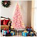Alberi di Natale artificiali Rosa 180 cm PVC - Foto miniatura 2