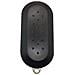 Guscio Di Ricambio Nero A 3 Pulsanti Compatibile Con Chiave Pieghevole Telecomando Fiat 500 - Foto miniatura 2