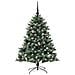 Albero di Natale artificiale con 150 LED Verde 120 cm - Foto miniatura 4