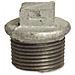 Tappo Filettato In Ghisa Malleabile 3/4  Ag Per Raccordi Filettati - Foto miniatura 1