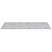 Dischi Quadrati 4 pcs Argento 50 x 25 cm Alluminio - Foto miniatura 4