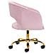 sedia girevole QS-OF212G rosa - Foto miniatura 3