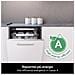 QuadWash DB365TXS Lavastoviglie a scomparsa totale Classe B 14 coperti Vapore Wi-Fi - Foto miniatura 14