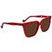 Occhiali Liujo Lj780s-600. Occhiali Da Sole, Colore Rosso. Donna. - In ordine - Foto miniatura 7