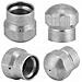 Ugello Di Pulizia 040 1+3 - Compatibile Con Idropulitrici G1/8f | Acciaio Inox, 350 Bar, 155°c | Per Sbloccare Tubi E Rimuovere Ghiaccio - Foto miniatura 1