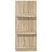 Scaffale per riviste Rovere Sonoma 43 x 11 x 102 cm - Foto miniatura 5
