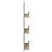 Scaffale per riviste Rovere Sonoma 43 x 11 x 102 cm - Foto miniatura 6