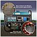 Generatore a benzina """" KS 7000E Tensione, V 230 Potenza massima, kW 5.5 - Foto miniatura 2