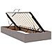 Letto con luci a strisce a LED Talpa 180 x 200 cm Tessuto - Foto miniatura 8