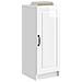 Credenza Bianco Lucido 33 x 34,5 x 87 cm Legno ingegnerizzato - Foto miniatura 2
