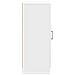 Credenza Bianco Lucido 33 x 34,5 x 87 cm Legno ingegnerizzato - Foto miniatura 5
