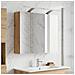Mobiletto per specchio da bagno Rovere Artigianale - Foto miniatura 4