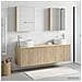 Set di Armadi da Bagno 5 pcs Rovere Sonoma Legno ingegnerizzato - Foto miniatura 2